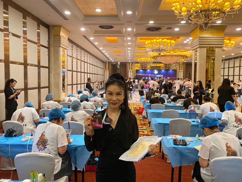 2025AMCC世界美业技能邀请赛｜纹绣奥林匹克收官